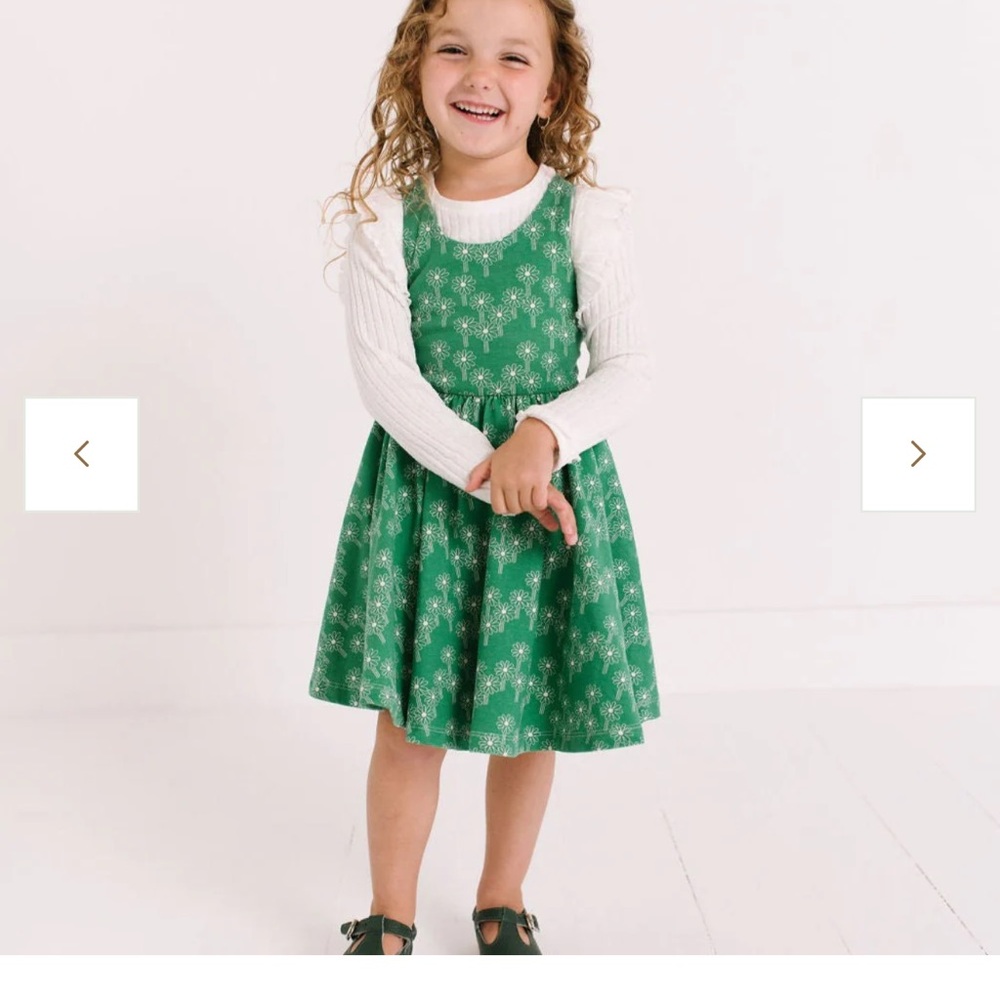Alice+Ames pinafore dress size 6 marigold yellow - Picture 8 of 8